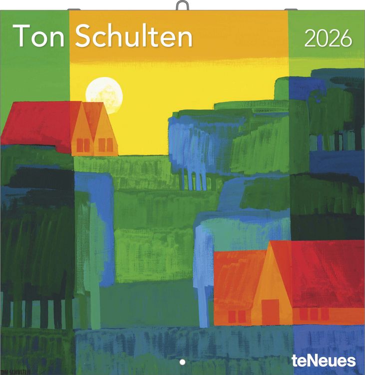 Produktbild: Ton Schulten 2026 - Wand-Kalender - Broschüren-Kalender - 30x30 - 30x60 geöffnet - Kunst-Kalender