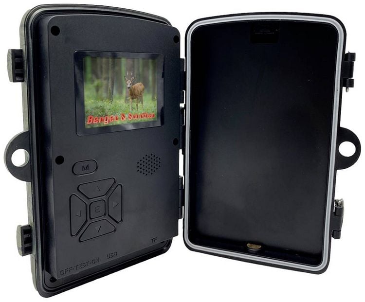 Produktbild: Berger & Schr&ouml;ter DH1 Wildkamera 16 Megapixel Black LEDs, Tonaufzeichnung Camouflage Gr&uuml;n, Camouflage Braun