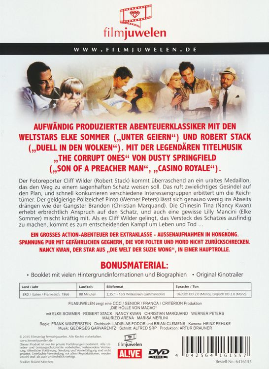 Produktbild: Die H&ouml;lle von Macao - filmjuwelen
