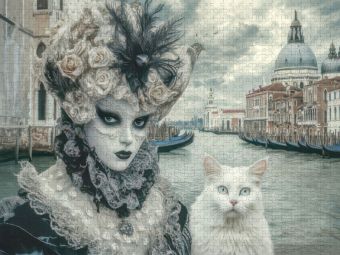 Produktbild: CALVENDO Puzzle Venise | 1000 Teile Lege-Gr&ouml;&szlig;e 64x48cm Foto-Puzzle f&uuml;r gl&uuml;ckliche Stunden