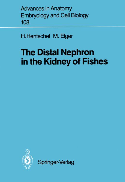 Produktbild: The Distal Nephron in the Kidney of Fishes