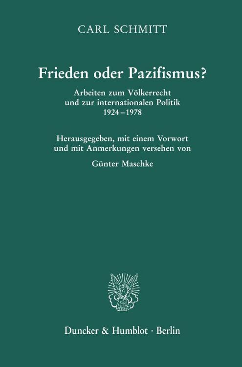 Produktbild: Frieden oder Pazifismus?