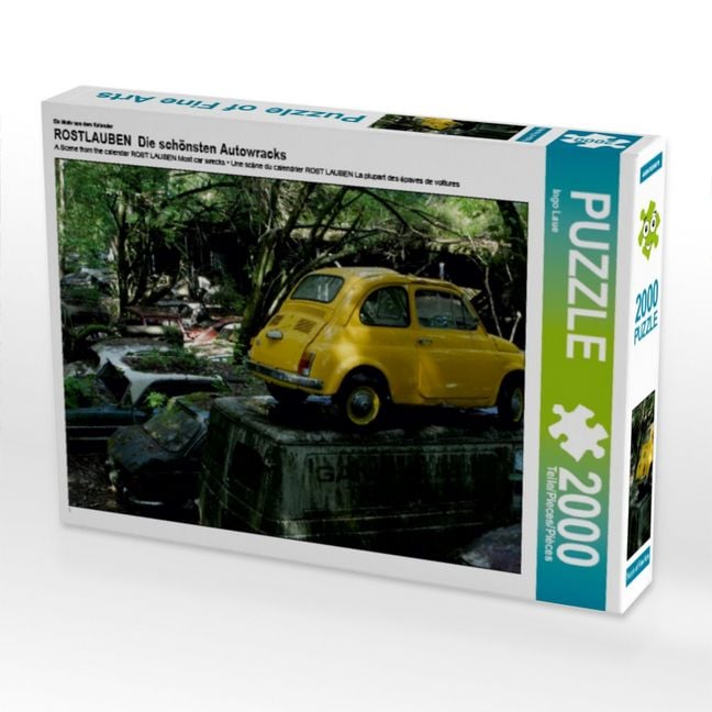 Produktbild: Ein Motiv aus dem Kalender ROSTLAUBEN Die sch&ouml;nsten Autowracks (Puzzle)