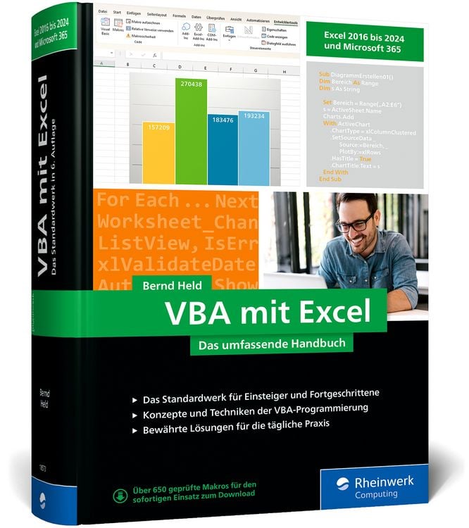 Produktbild: VBA mit Excel