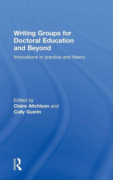 Produktbild: Writing Groups for Doctoral Education and Beyond