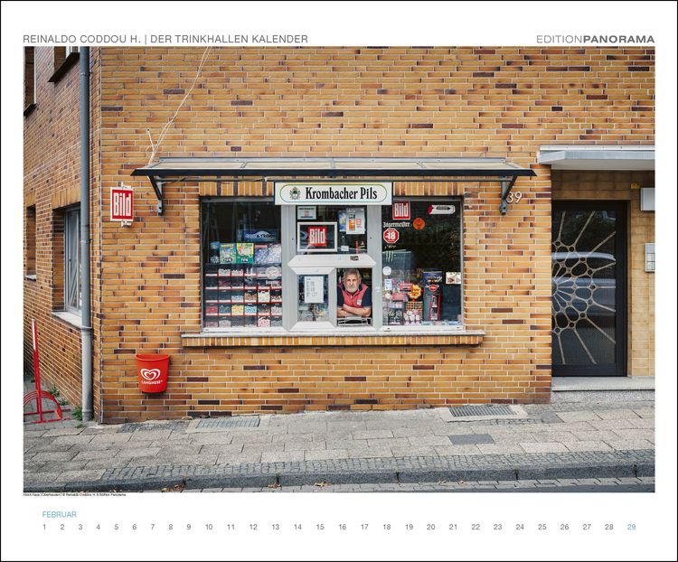 Produktbild: DER TRINKHALLEN KALENDER - Trinkhallen im Ruhrgebiet