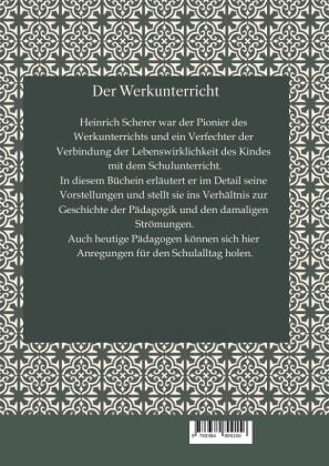 Produktbild: Der Werkunterricht