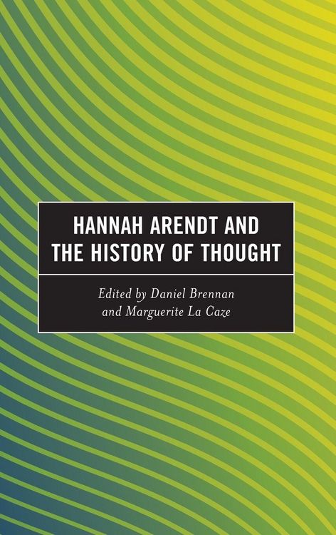 Produktbild: Hannah Arendt and the History of Thought