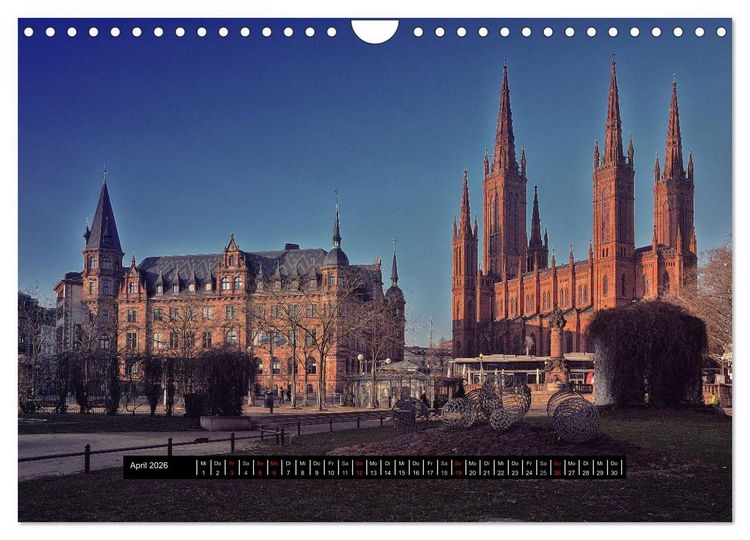 Produktbild: Wiesbaden - Inside (Wandkalender 2026 DIN A4 quer), CALVENDO Monatskalender