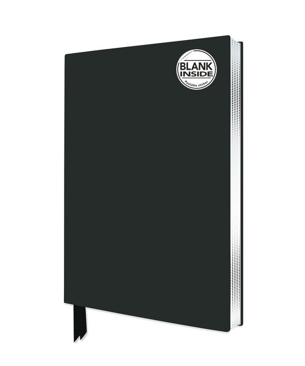 Produktbild: Exquisit Notizbuch DIN A5 Blank: Farbe Schwarz