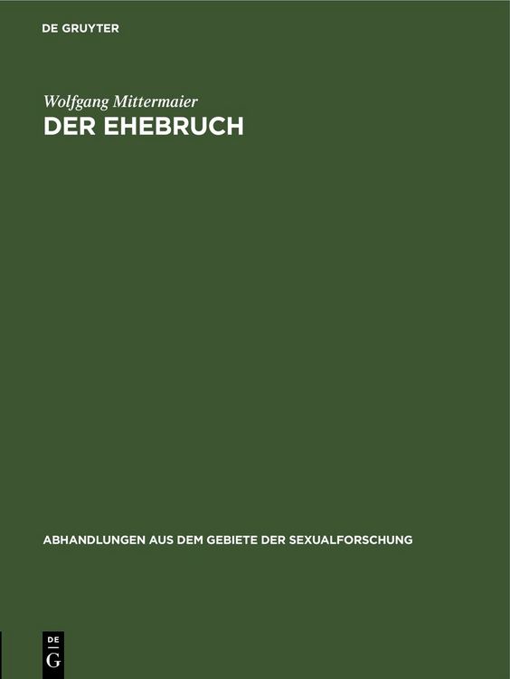 Produktbild: Der Ehebruch