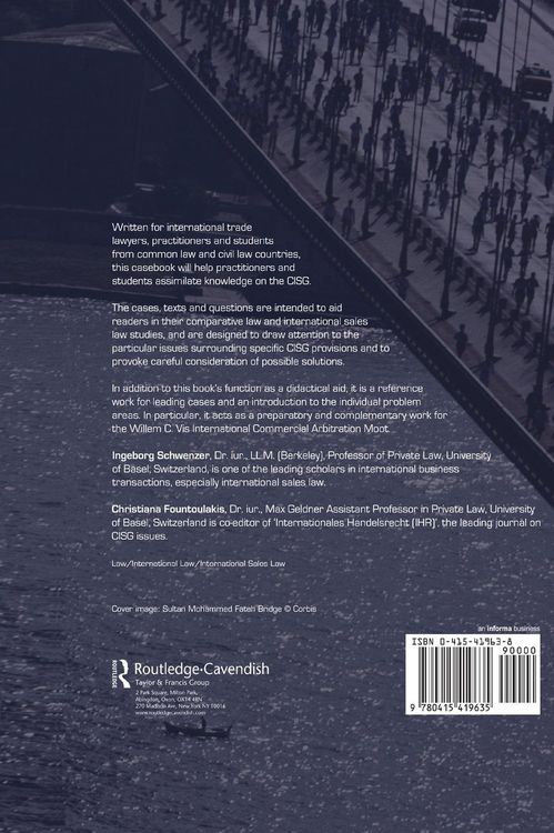 Produktbild: International Sales Law