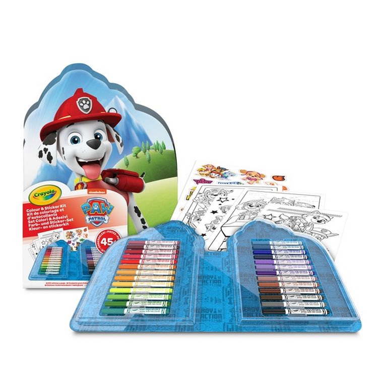 Produktbild: CRAYOLA - Farb- und Sticker Set Paw Patrol