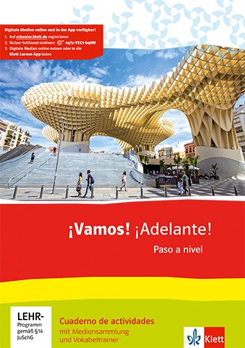 Produktbild: &iexcl;Vamos! &iexcl;Adelante! Paso a nivel. 3. Lernjahr (3. FS) / 5. Lermjahr (2. FS)