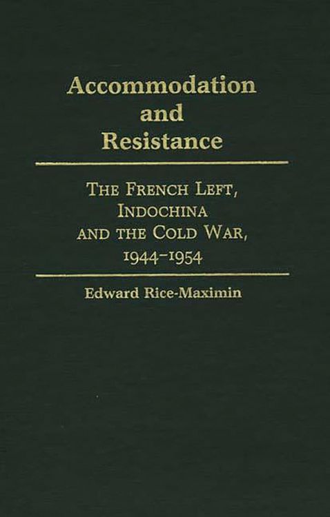 Produktbild: Accommodation and Resistance