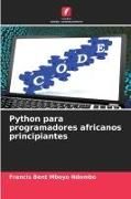 Produktbild: Python para programadores africanos principiantes