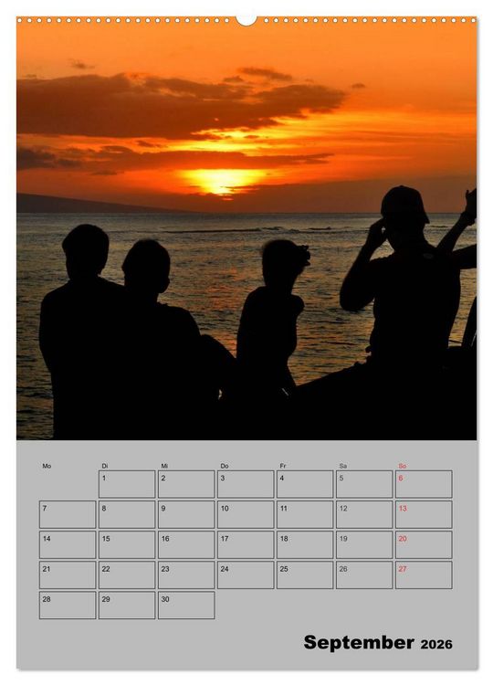 Produktbild: Hawaii - Land of Aloha (Wandkalender 2026 DIN A2 hoch), CALVENDO Monatskalender