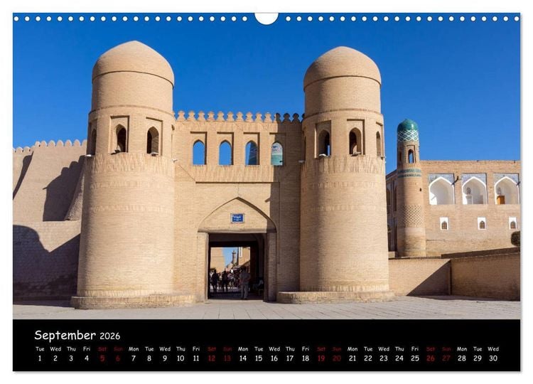 Produktbild: Uzbekistan Land of 1001 nights (Wall Calendar 2026 DIN A3 landscape), CALVENDO 12 Month Wall Calendar
