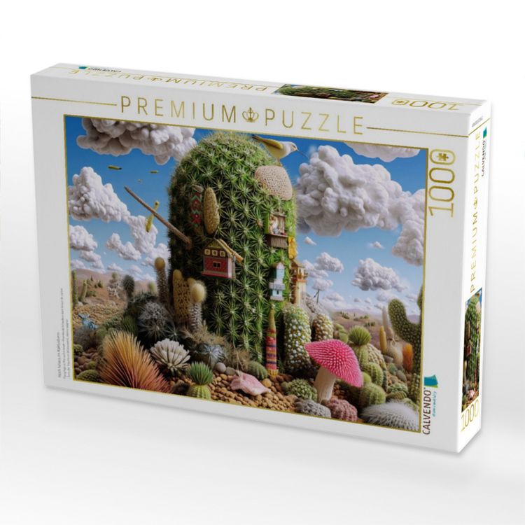 Produktbild: CALVENDO Puzzle Hoch hinaus im Kaktusturm | 1000 Teile Lege-Gr&ouml;&szlig;e 64x48cm Foto-Puzzle f&uuml;r gl&uuml;ckliche Stunden