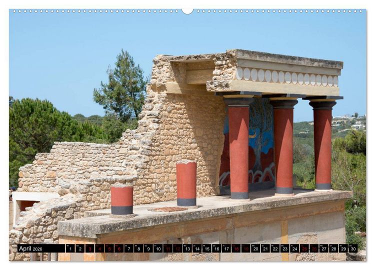 Produktbild: Zauberhaftes Kreta (Wandkalender 2026 DIN A2 quer), CALVENDO Monatskalender