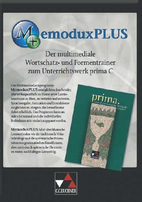 Produktbild: Memodux Plus. Der multimedialie Wortschaft- und Formentrainer f&uuml;r... / MemoduxPLUS prima C