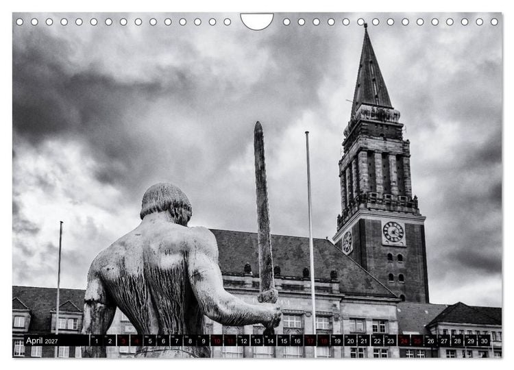 Produktbild: Ein Blick auf Kiel (Wandkalender 2027 DIN A4 quer), CALVENDO Monatskalender