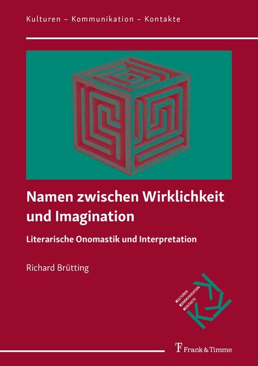 Produktbild: Namen zwischen Wirklichkeit und Imagination