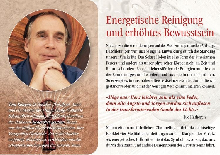 Produktbild: LICHTMEDIZIN DER HATHOREN - SOLARES HOLON: Energetische Reinigung und Transformation in ein höheres Bewusstsein