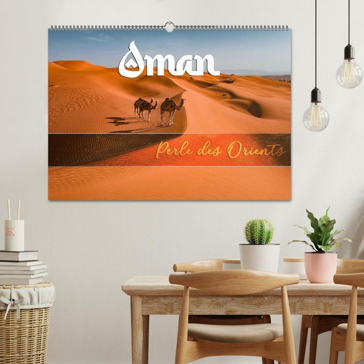 Produktbild: OMAN - Orientperle (Wandkalender 2026 DIN A2 quer), CALVENDO Monatskalender