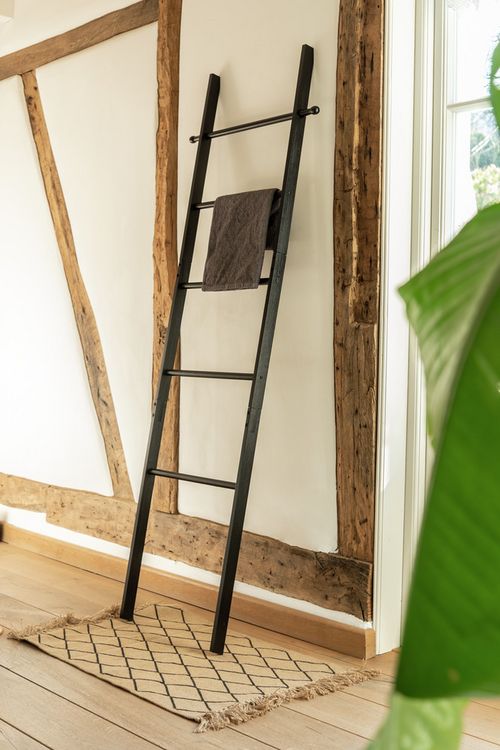 Produktbild: Handtuchleiter Mod. Suri aus Bambus, Handtuchhalter