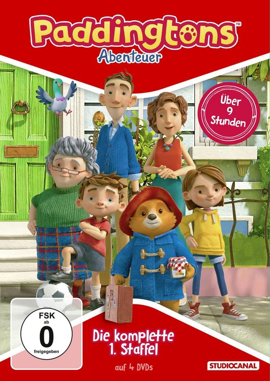 Produktbild: Paddingtons Abenteuer / Die komplette 1. Staffel [4 DVDs]
