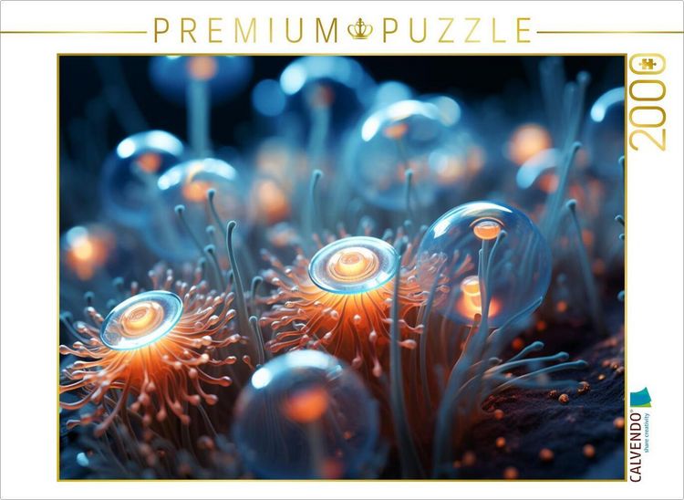 Produktbild: CALVENDO Puzzle Mikrobl&uuml;ten - Mikroorganismen | 2000 Teile Lege-Gr&ouml;&szlig;e 90x67cm Foto-Puzzle f&uuml;r gl&uuml;ckliche Stunden