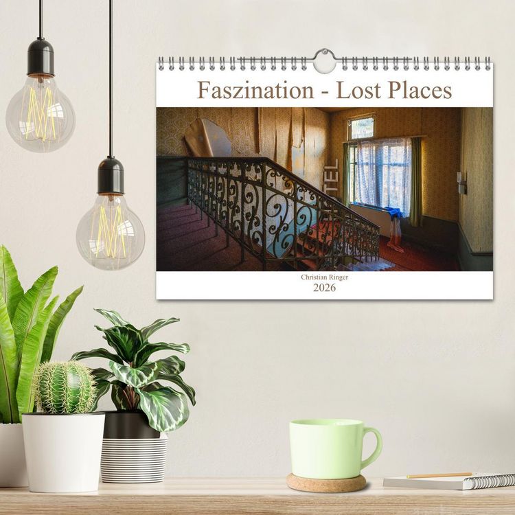 Produktbild: Faszination - Lost Places (Wandkalender 2026 DIN A4 quer), CALVENDO Monatskalender