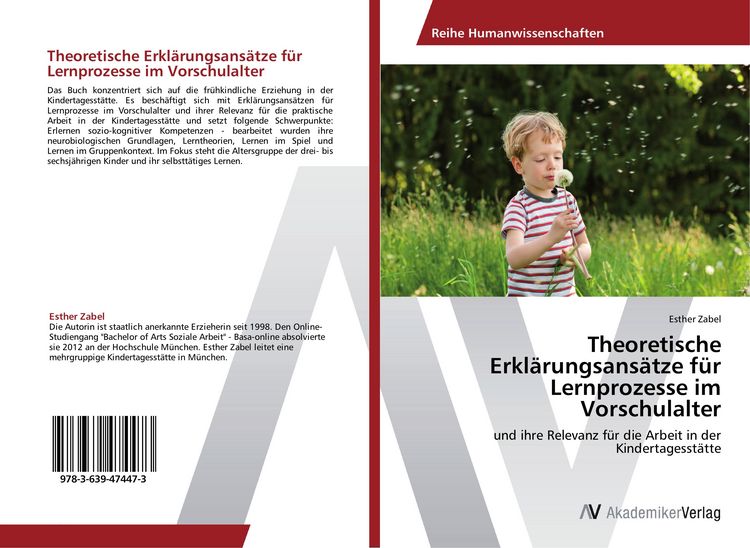 Produktbild: Theoretische Erkl&auml;rungsans&auml;tze f&uuml;r Lernprozesse im Vorschulalter