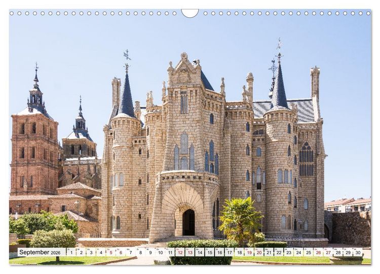 Produktbild: Nordspanien - wo Natur und Kultur verschmelzen (Wandkalender 2026 DIN A3 quer), CALVENDO Monatskalender