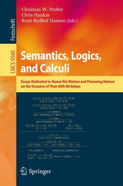 Produktbild: Semantics, Logics, and Calculi