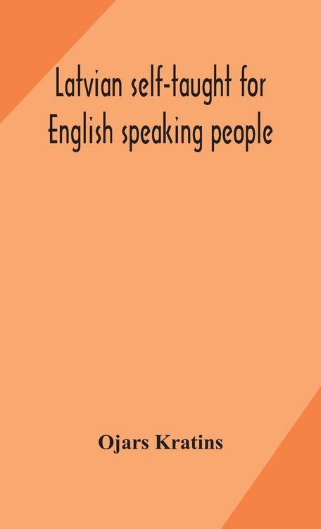 Produktbild: Latvian Self-Taught For English Speaking People