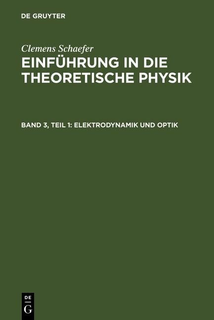 Produktbild: Elektrodynamik und Optik