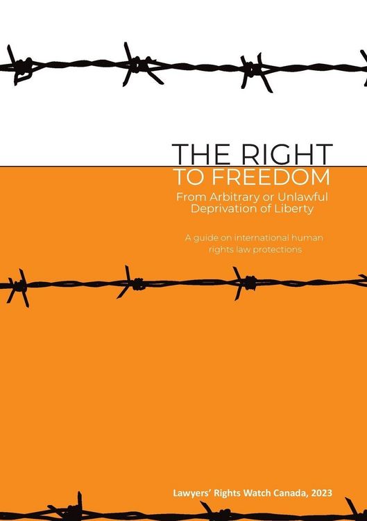 Produktbild: The Right to Freedom from Arbitrary or Unlawful Deprivation of Liberty