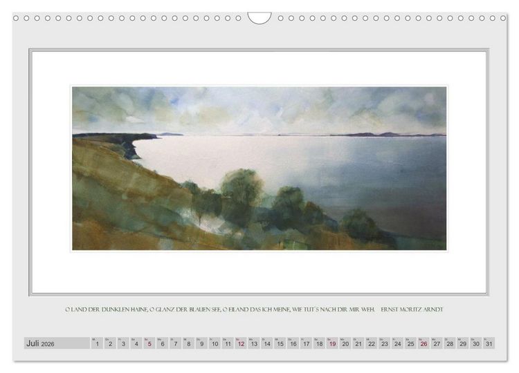 Produktbild: Zauber einer Insel (Wandkalender 2026 DIN A3 quer), CALVENDO Monatskalender