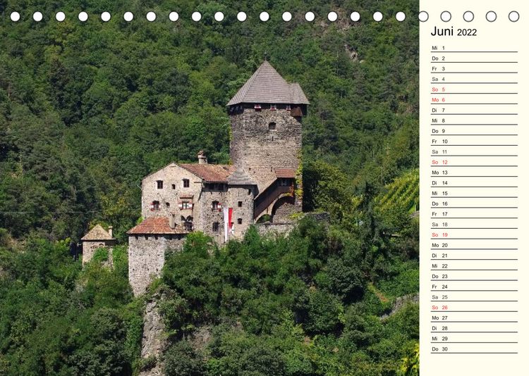Produktbild: Eisacktal - Wipptal - Vom Brenner bis nach Bozen (Tischkalender 2022 DIN A5 quer)