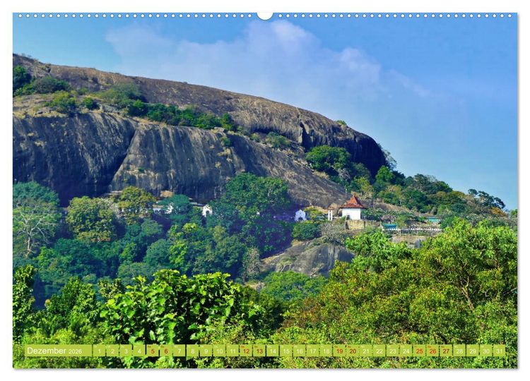 Produktbild: Sri Lanka, Gr&uuml;ne Berge - unber&uuml;hrte Natur (hochwertiger Premium Wandkalender 2026 DIN A2 quer), Kunstdruck in Hochglanz