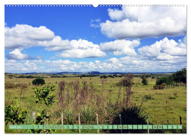Produktbild: Uruguay - Bienvenido al R&iacute;o de la Plata (Wandkalender 2026 DIN A2 quer), CALVENDO Monatskalender