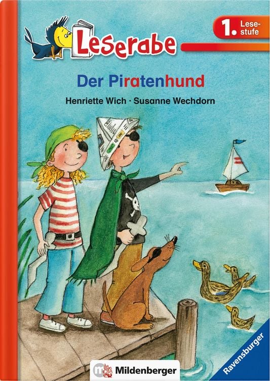 Produktbild: Leserabe 32 - Der Piratenhund und andere Tiergeschichten, 1.Lesestufe