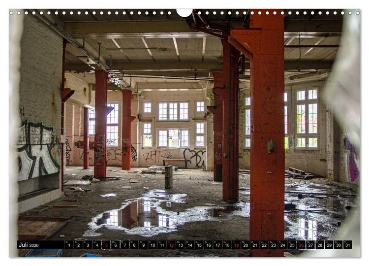 Produktbild: Industrie-Kultur 2026 (Wandkalender 2026 DIN A3 quer), CALVENDO Monatskalender