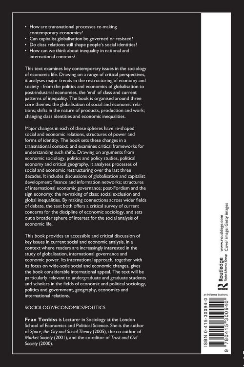 Produktbild: Contemporary Economic Sociology