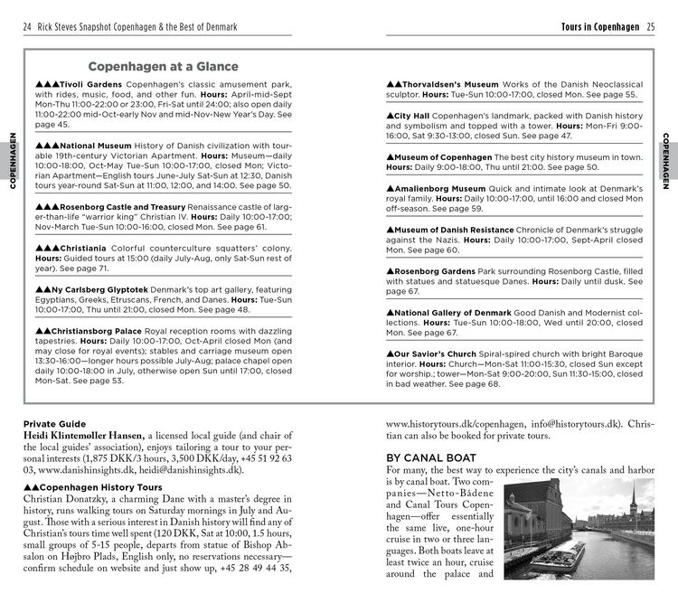 Produktbild: Rick Steves Snapshot Copenhagen & the Best of Denmark (Sixth Edition)