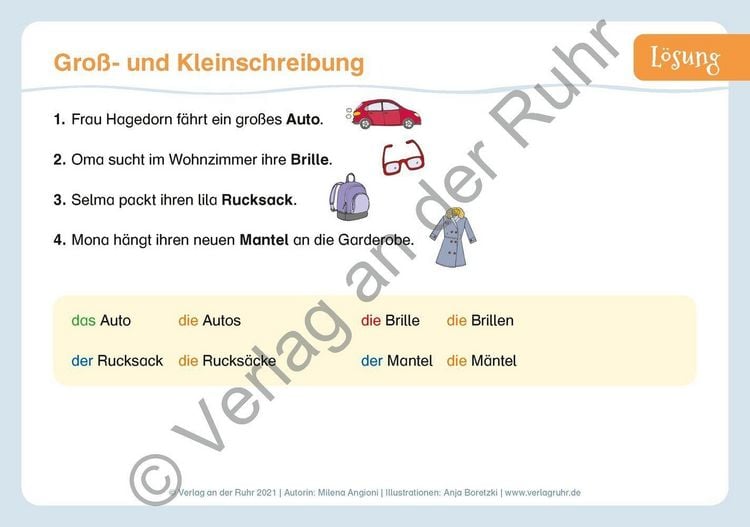 Produktbild: Die Rechtschreib-&Uuml;bungskartei &ndash; Klasse 3/4