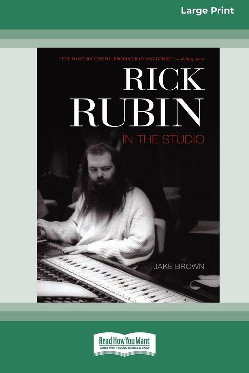 Produktbild: Rick Rubin in the Studio (16pt Large Print Edition)