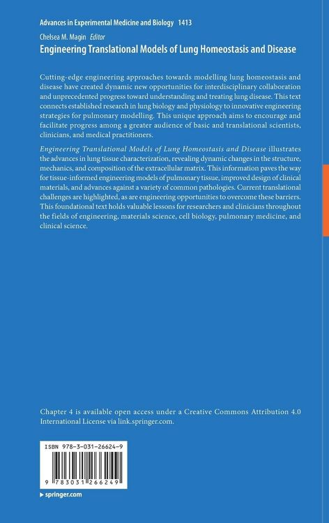Produktbild: Engineering Translational Models of Lung Homeostasis and Disease